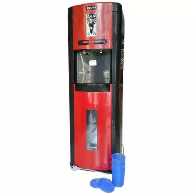 DISPENSER GALON BAWAH MIYAKO WDP200 HOT AND NORMAL GARANSI RESMI-2