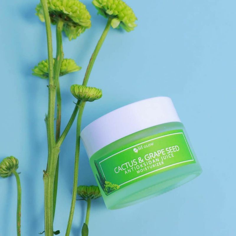 CACTUS & GRAPE SEED ANTIOKSIDAN JUICE MS GLOW,ORIGINAL,BPOM,ID RESMI/CACTUS GRAPE SEED MS GLOW
