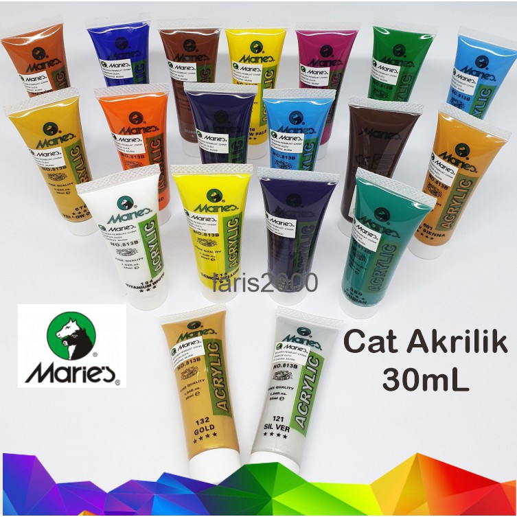 

Cat Akrilik Maries 30 ml (38 warna)