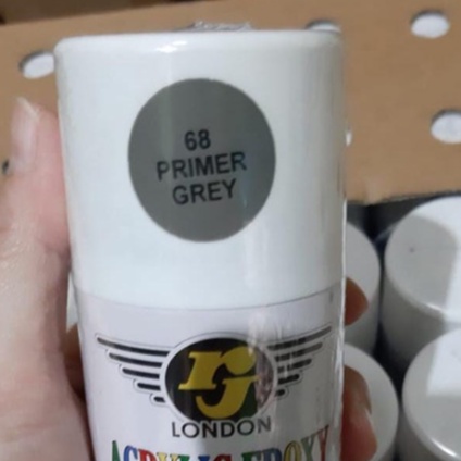 Pilok Pilox Cat Semprot ERJE London RJ London150cc - (68) Primer Grey / Cat Dasar Epoxy (150ml)