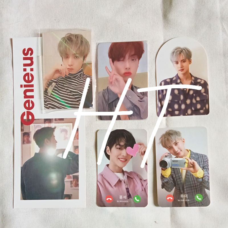 Photocard Pentagon HUI HONGSEOK YANAN YEOONE WOOSEOK Genie:us WE:TH Love or Take Benefit