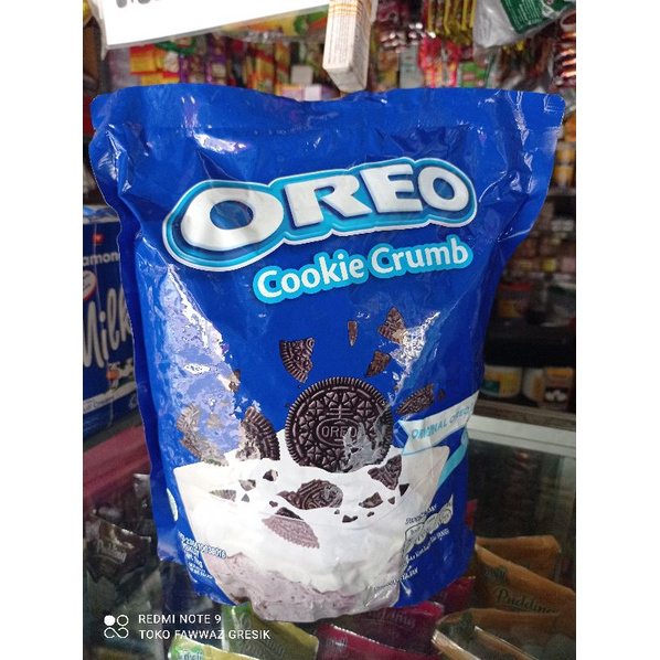 

Oreo Cookie Crumb 1kg Original Asli / Topping Oreo Remuk 1 kg