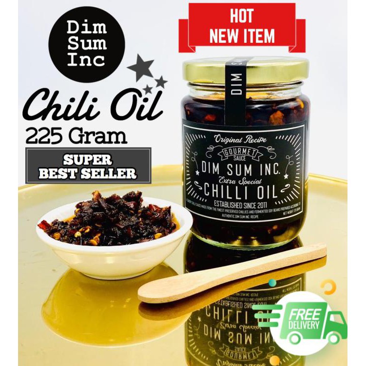 

BARU minyak cabe/sambel/chili oil/sambal/minyak sambal/dimsum/dim sum/cabai