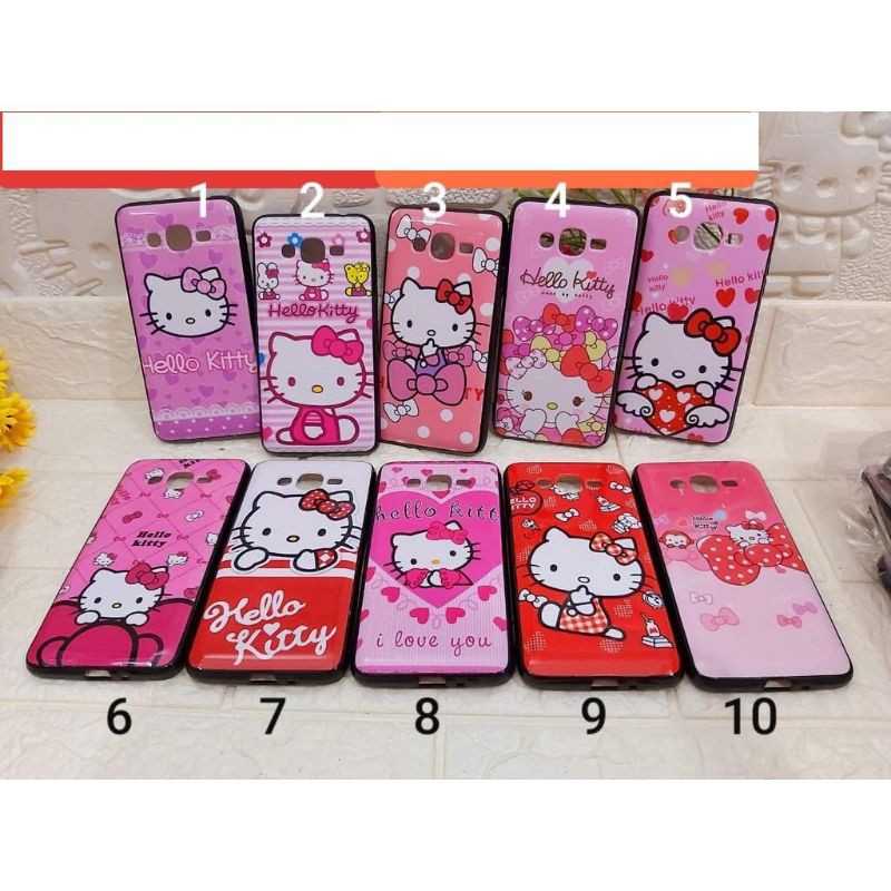 case fuze motif hello kitty casing TYPE HP OPPO VIVO REDMI REALME INFINIX dll
