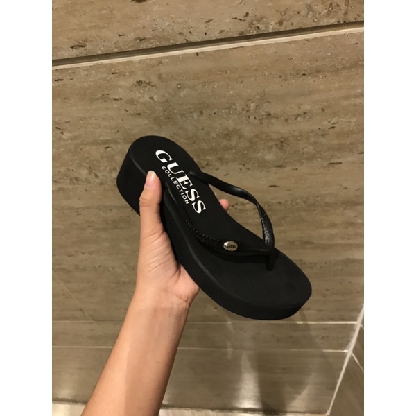 SALE SANDAL WEDGES GUESS / SANDAL WANITA / WEDGES MURAH / SANDAL TINGGI / SANDAL SPONS / SANDAL MURA