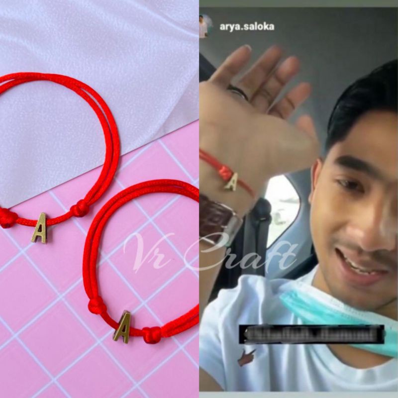 Gelang Viral Aldebaran ( BISA PILIH HURUF )