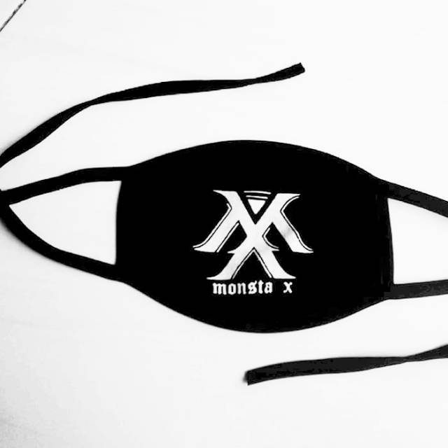 masker mulut monsta x kpop