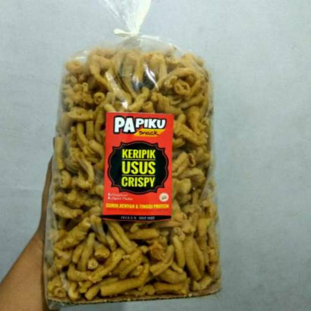 

PROMO..!! ✓ [TERMURAH] 1KG Kripik Usus Krispy | Keripik Usus | Jajanan Terlaris | Jajan Lebaran