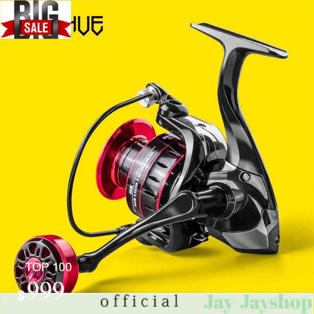 LINNHUE HK Series Reel Pancing Fishing Reel 5.2:1 Gear Ratio 8Kg