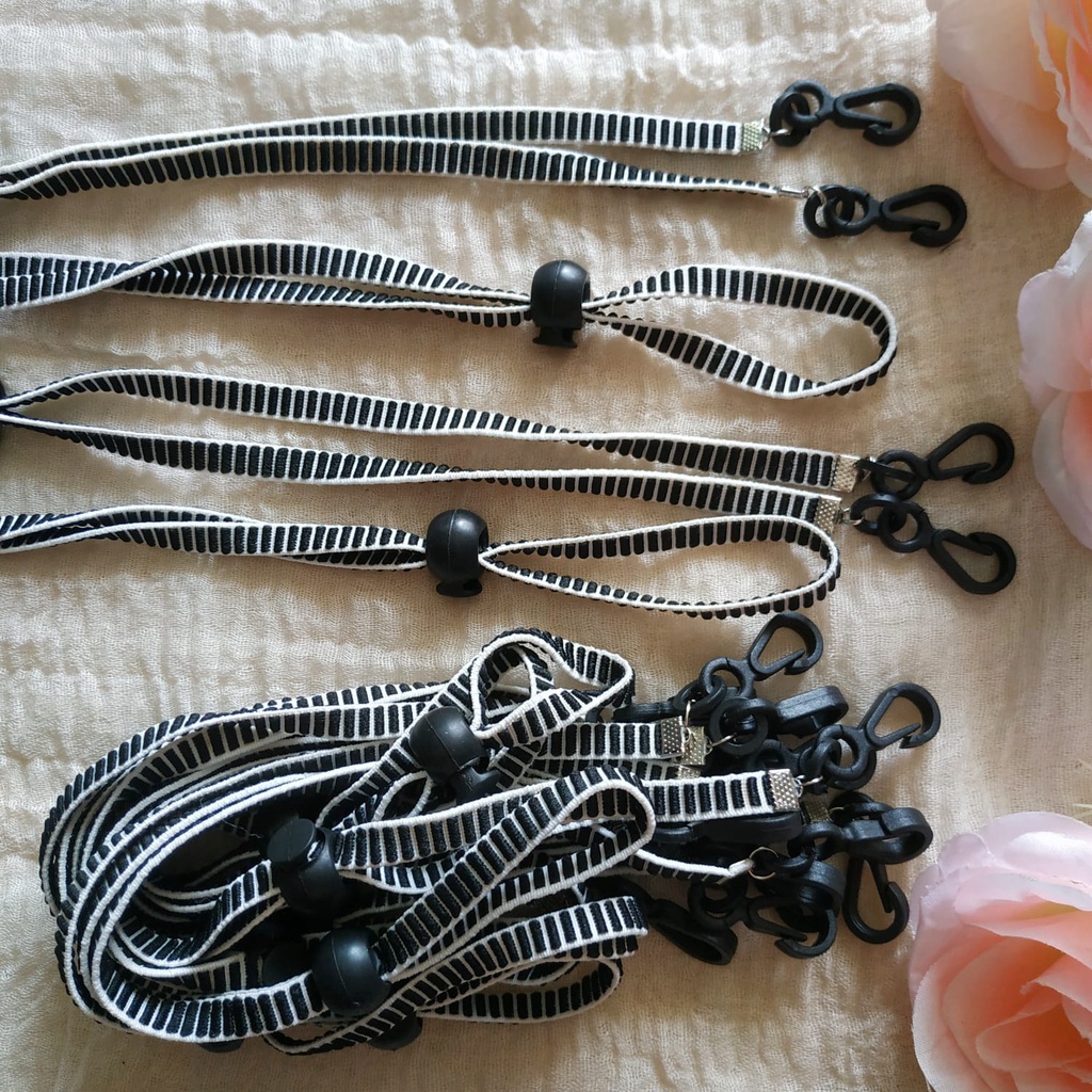 Murah Meichen Kerudung Hijab Paris Polos Segi Empat Jilbab Daily Basic Premium-KonektorMasker Zebra