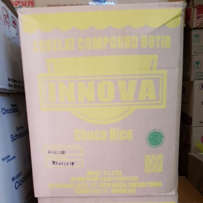 

Meses Innova Kuning 12,5kg / Coklat Butir