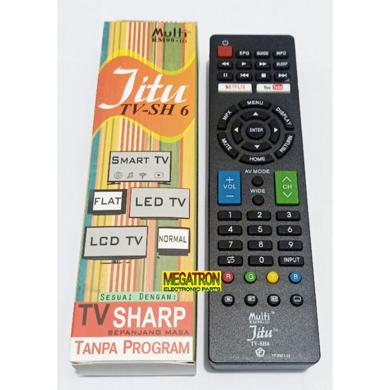 Remote TV Sharp LCD/LED