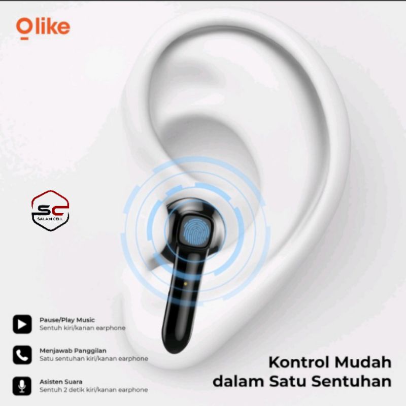 Olike True Wireles Stereo TWS OH-T2H T102 bluetooth 5.3 Garansi Resmi 1Tahun