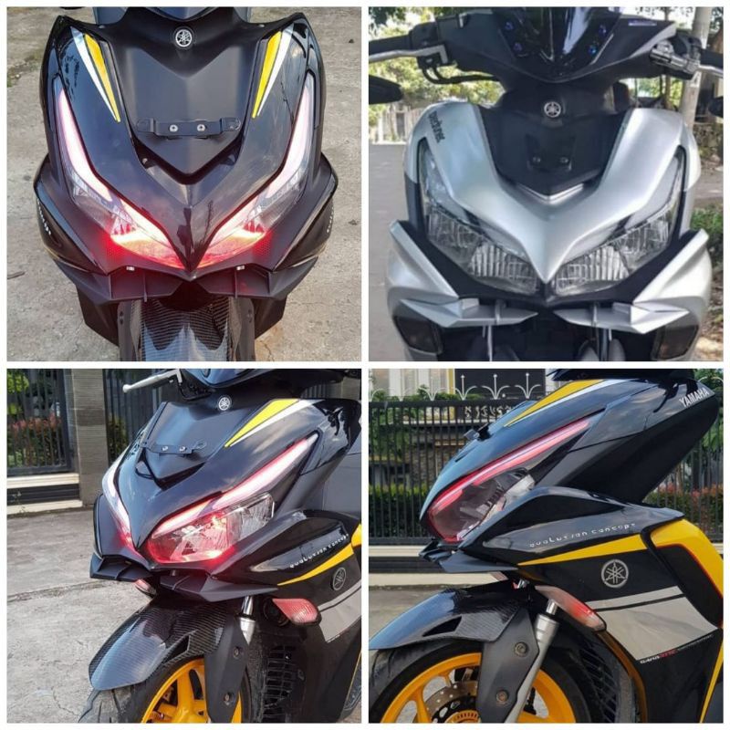 WINGLET AEROX CONNECTED WINGLET AEROX NEW WINGLET YAMAHA AEROX