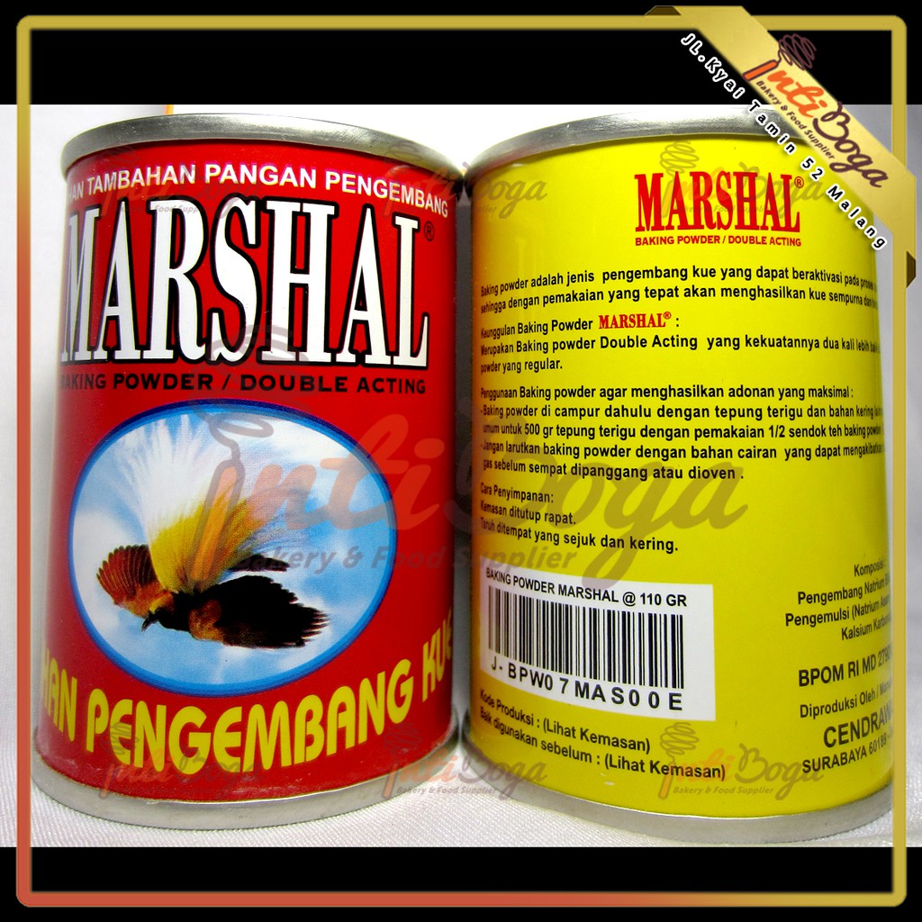 

BAKING POWDER MARSHAL 110gr