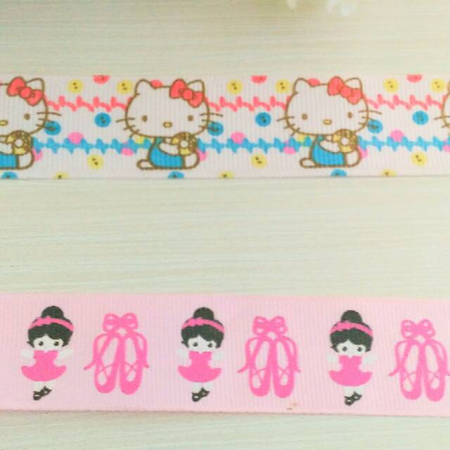 

Pita Motif Hello Kitty dan Ballerina