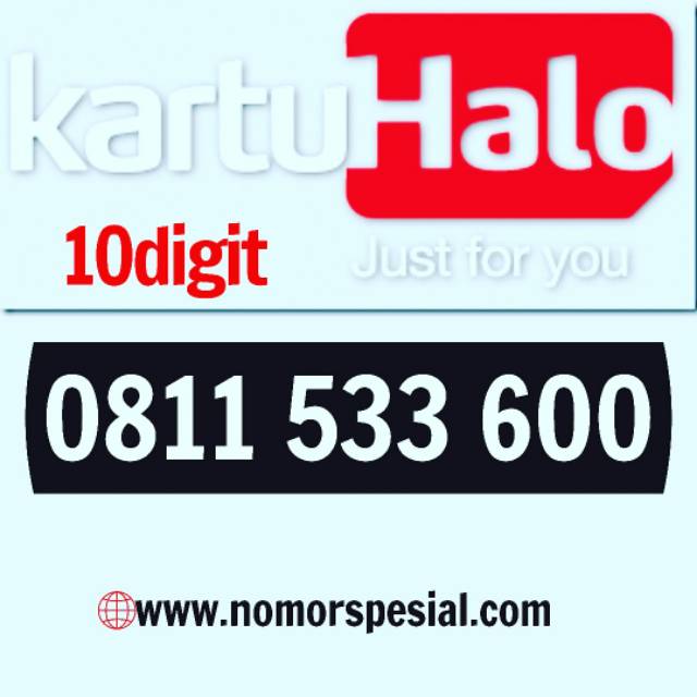 Nomor cAntik Hallo murah 10 digit 0811 533 600