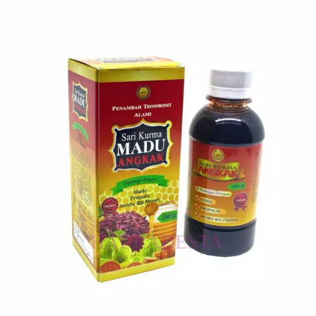 

JUAL Sari Kurma Madu Angkak Obat DBD dan Trombosit Original Asli 280 gram