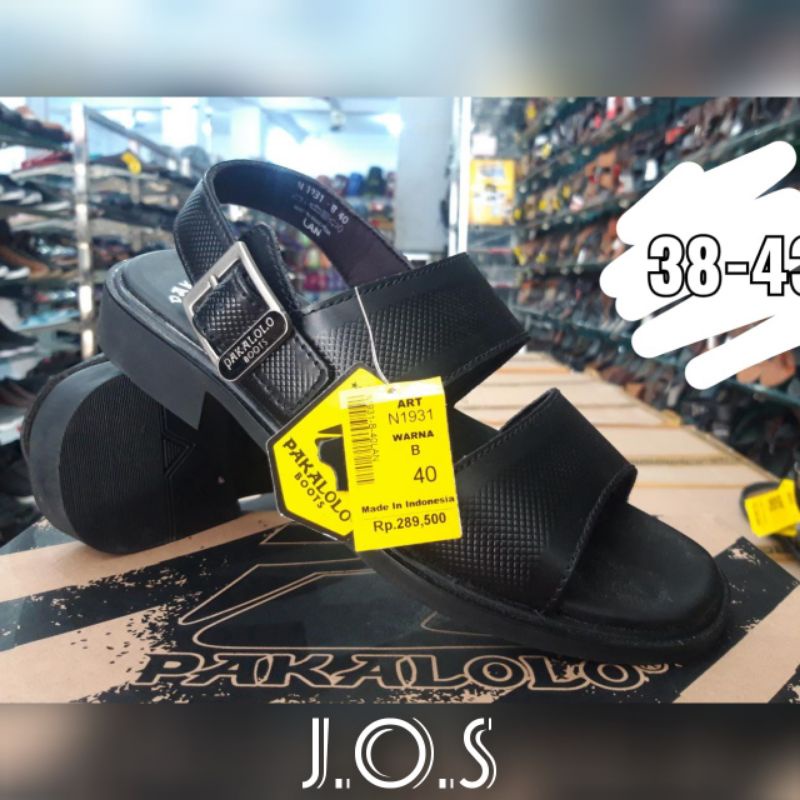 Sandal Sepatu Pakalolo N1931 Original Kulit