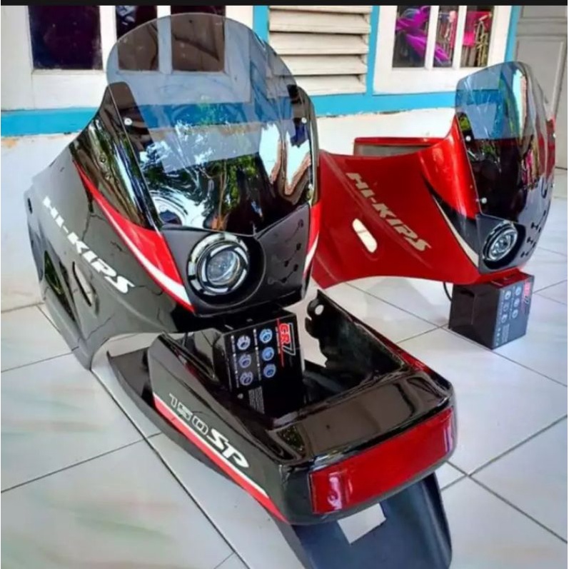 FAIRING NINJA R FAIRING SSR BODY NINJA LAMPU BELAKANG NINJA R BODY SSR