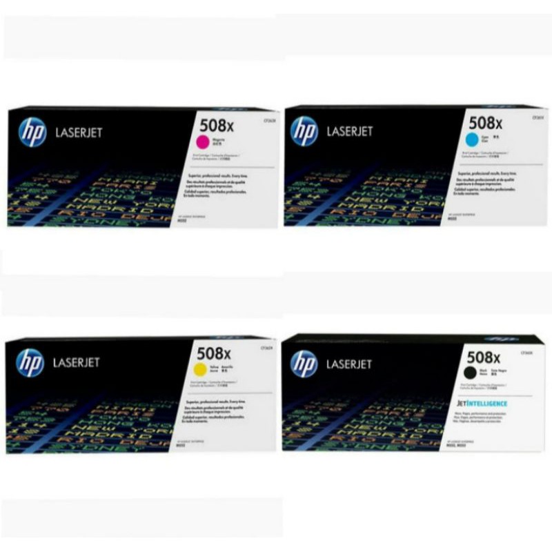 paket toner hp laserjer 508X black color original