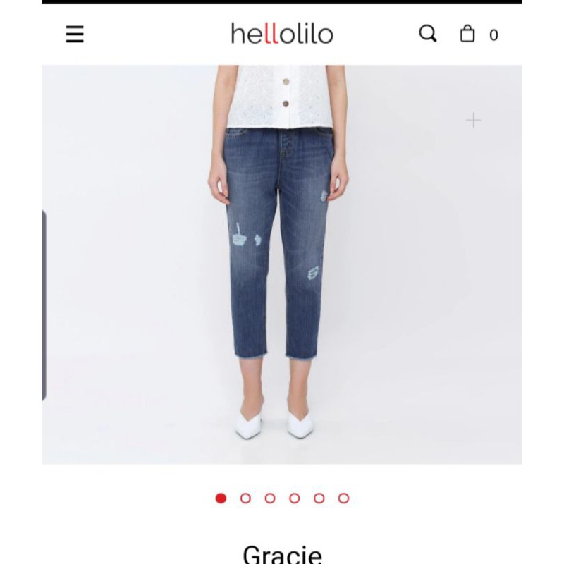 Hellolilo Boyfriend Jeans Denim Gracie All Size