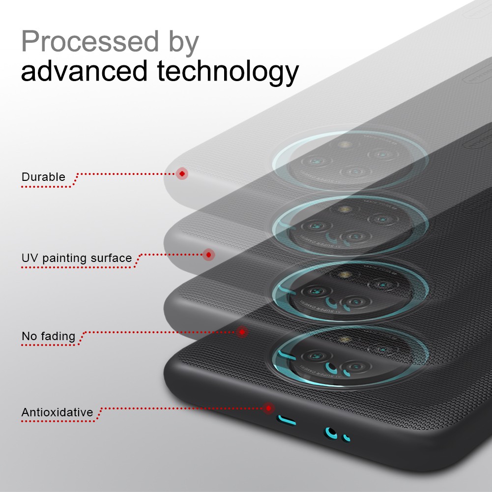 Case Xiaomi Redmi Note 9 5G / 9T Nillkin Frosted Hardcase Original