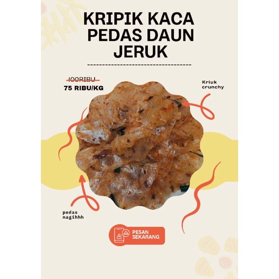 

Kripik kaca pedass