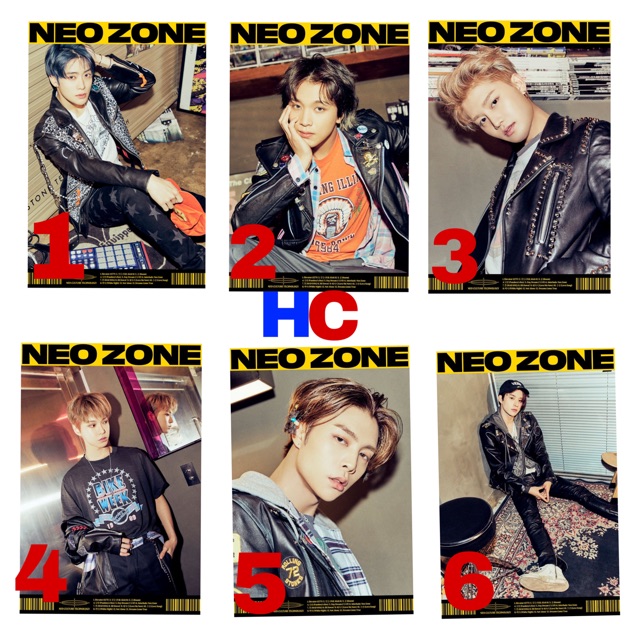 

NCT 127 NEO ZONE Poster A4 A3+ Art Karton Glossy