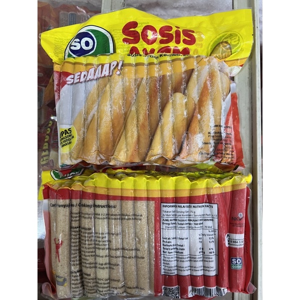 

SOSIS SONICE 1KG isi 40