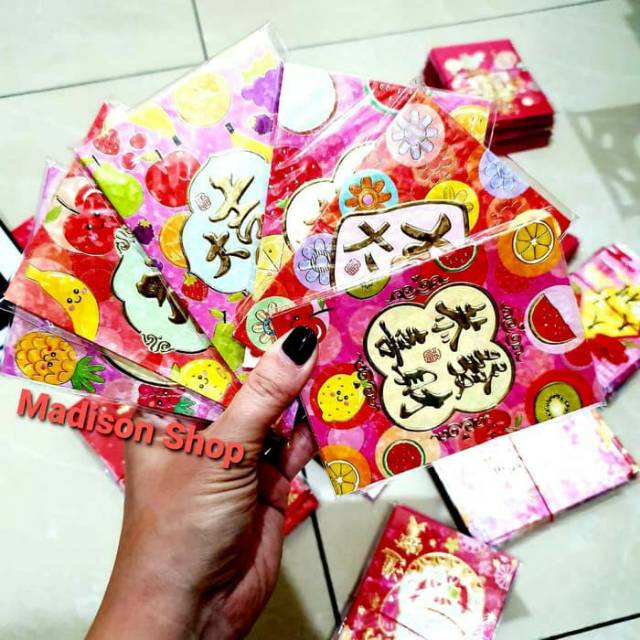 Angpao Imlek 3565 Ampao Fancy Termurah Kertas Angpao Grosir Imlek Acc