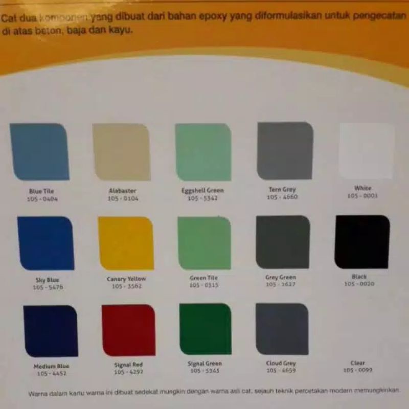 Upox semua warna