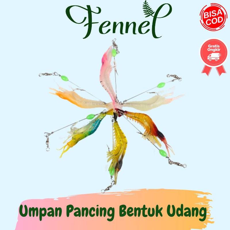 Umpan Minow Pancing Udang Kecil