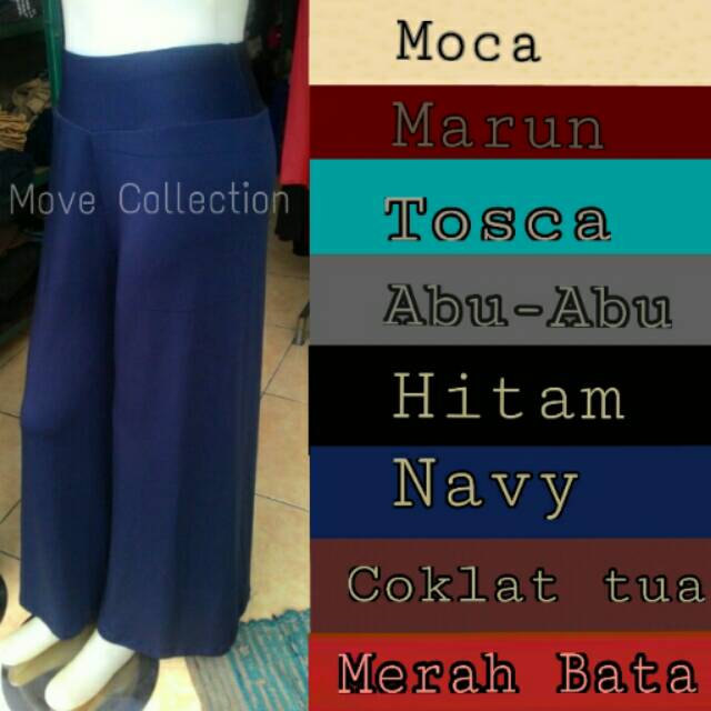 Celana Kulot Jersey Jumbo