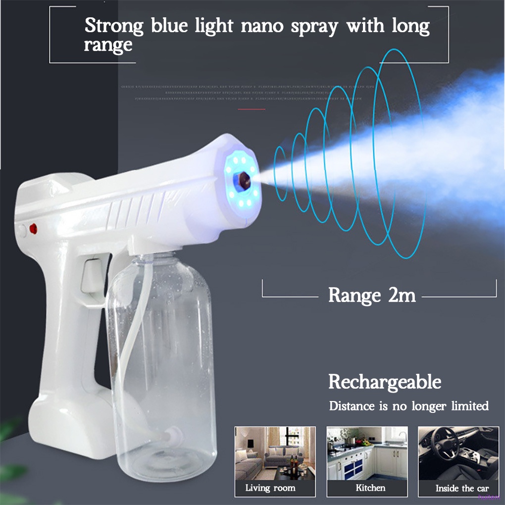 Steam Sprayer Handheld Mist Spraying Atomizer Portable Electric Atomizing Machine, USB Charging huiteni