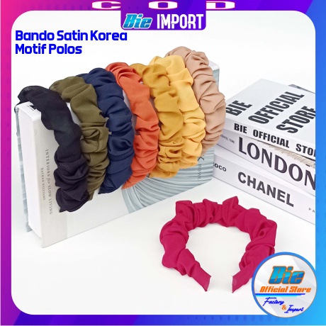 Bando Satin Korea Impor Best Seller