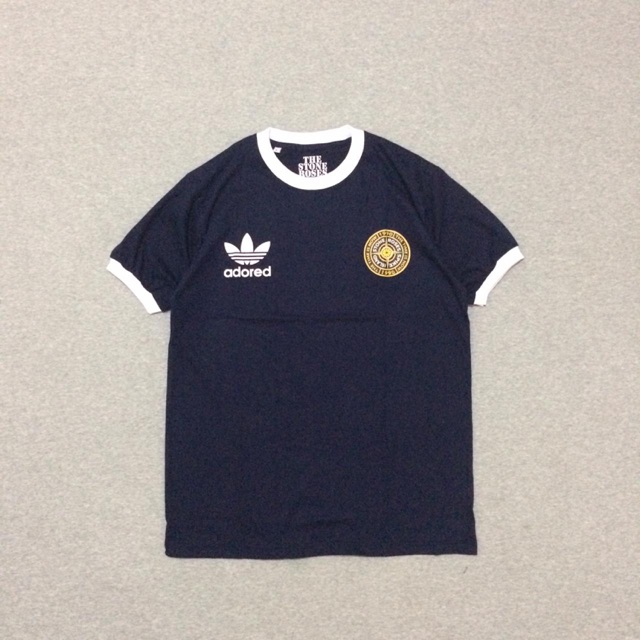 Kaos Ringer Adidas Stone Roses Navy