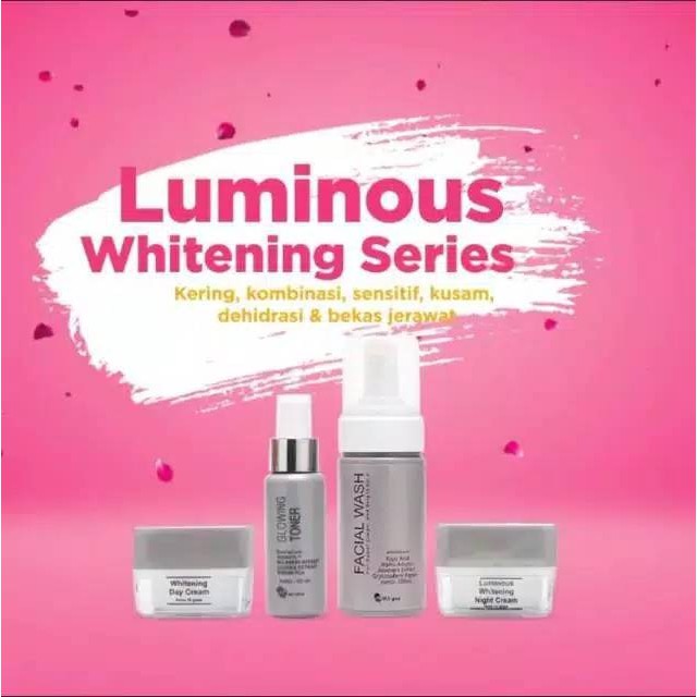 MS GLOW PAKET LUMINOUS ORIGINAL 100% PAKET LUMINOUS MS GLOW PERAWATAN WAJAH BOPENG BPOM