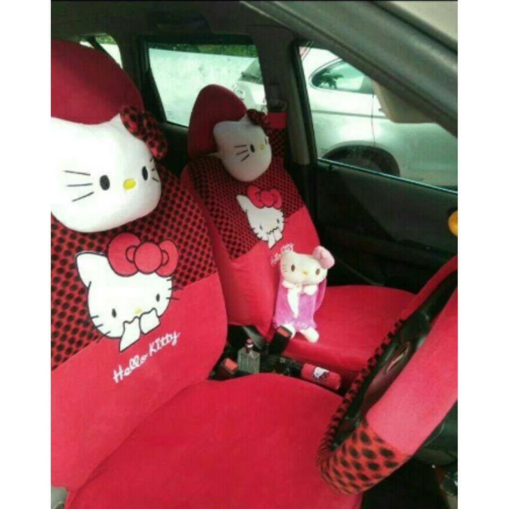Sarung Jok Mobil Agya Ayla Motif Hello Kitty Shopee Indonesia