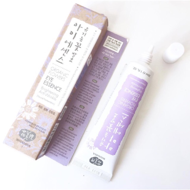 Whamisa Organic Flowers Eye Essence