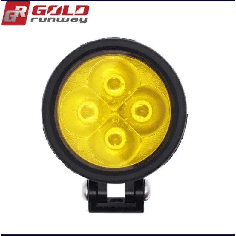 Gold Runway light spot lampu fog lamp 32watt ADV4 full set + cnc brecket