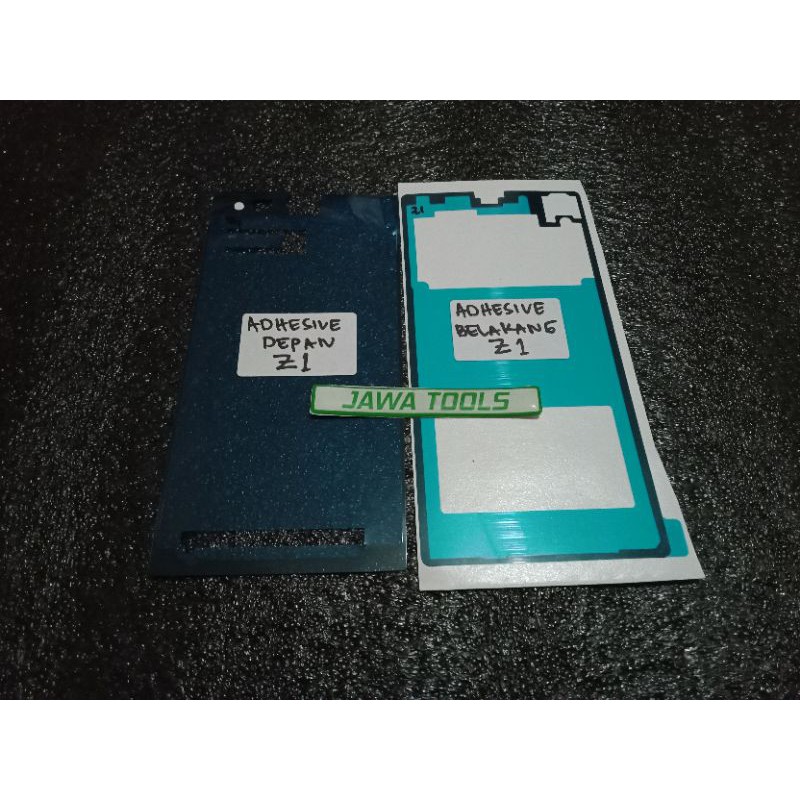 Adhesive lem 3M lcd depan dan backdoor belakang sony xperia z1 big c6902 c6903 so-01f original oem