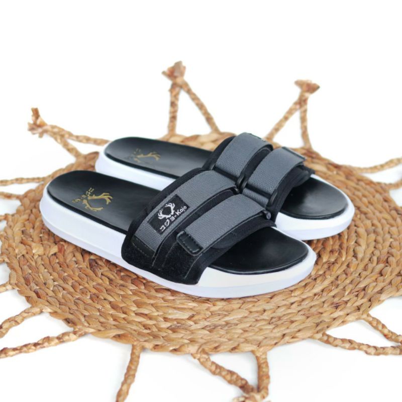 Sandal Pria Kekinian Sendal Slide Casual Slop Main Ringan Nyaman Murah