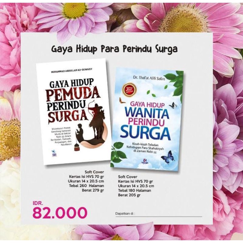 

GAYA HIDUP PARA PERINDU SURGA