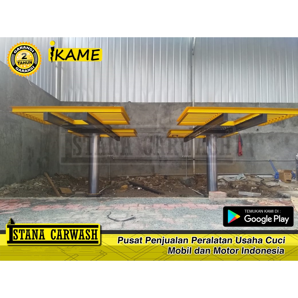 peralataan cuci mobil hidrolik terlengkap