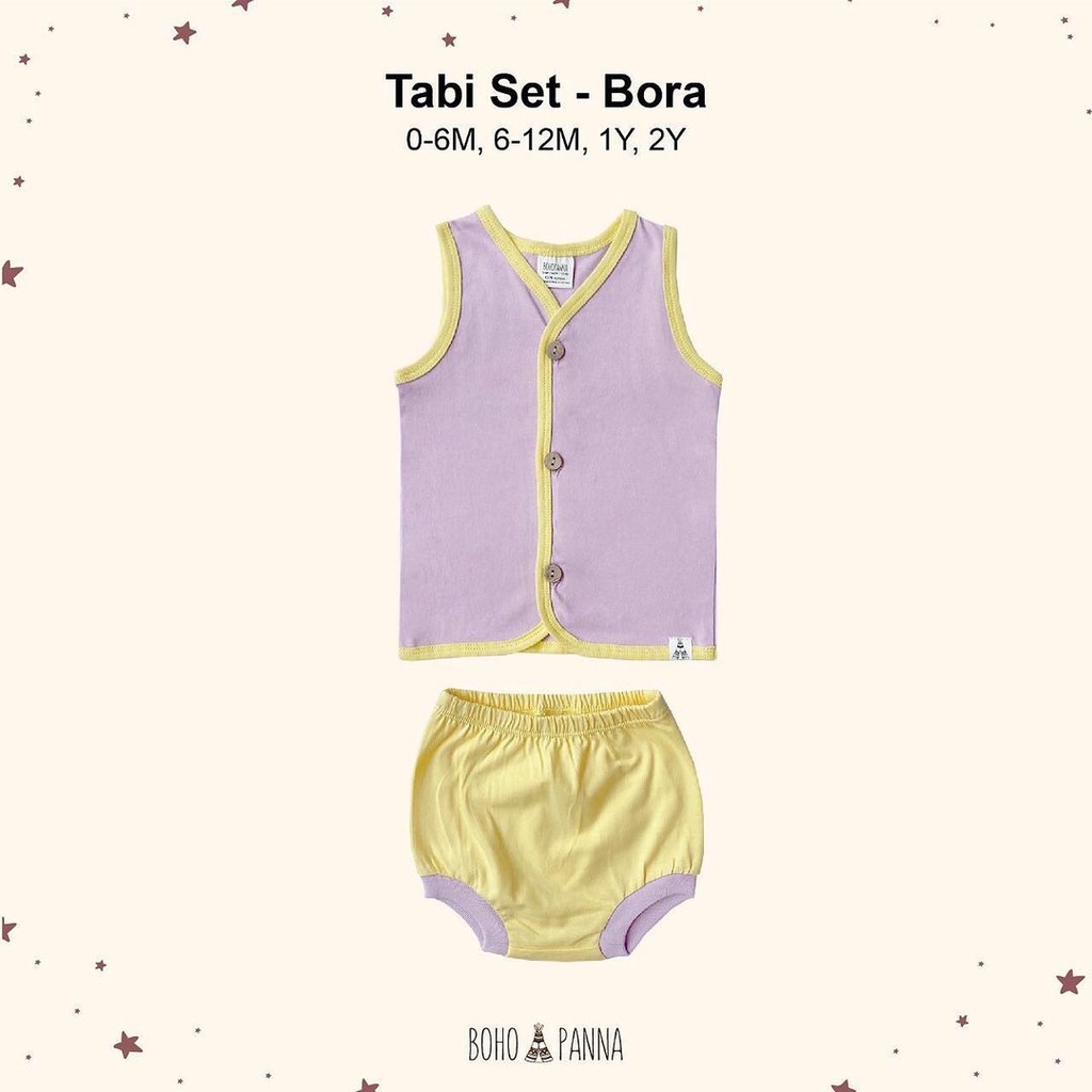 BOHOPANNA TABI SET / SETELAN BAYI