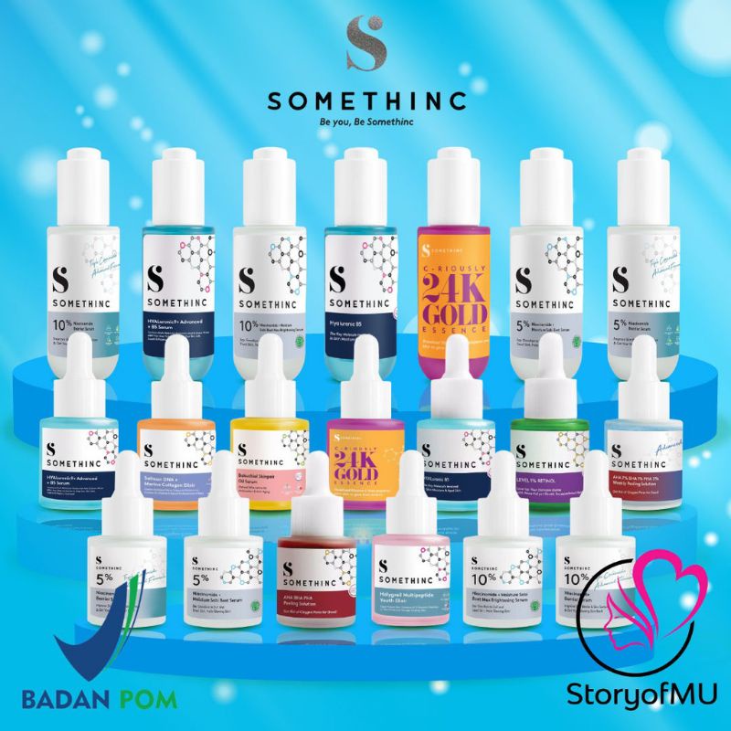 SOMETHINC Serum Niacinamide Bakuchiol 24KGold Salmon Dna Hyaluronic Aha7℅ Dark spot