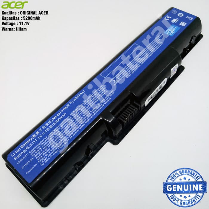 Original Baterai Acer 4736, 4740, 4310, 4520, 4710, 4720, 4730, 4920