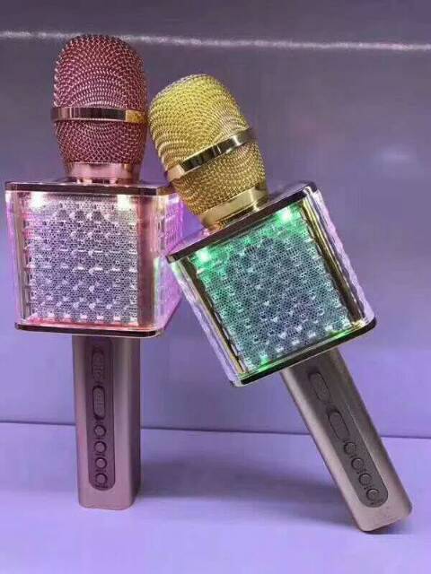 MIC KARAOKE WIRELESS BLUETOOTH YS 86 FULL COLOUR LED