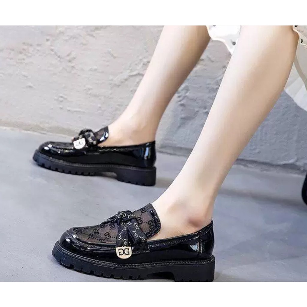 [✅BISA COD] 0972 KOREAN STYLE OXFORD SHOES (REAL PICTURE)